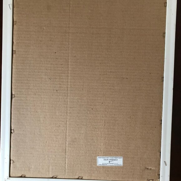 Claude Monet "women in the garden" print wood framed wall art home decor - Picture 4 of 4